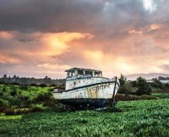 Abandoned Boat Paint By Number