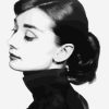 Audrey Hepburn In Black Paint By Number