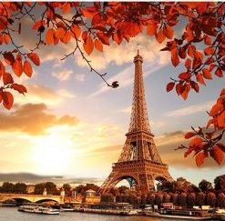 Autumn Of Paris Paint By Number