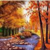 Autumn Tree Forest Paint By Number