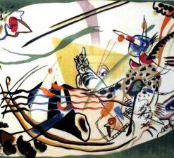 Behind The Mirror By Wassily Kandinsky Paint By Number