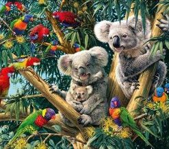 Birds & Koalas Paint By Number