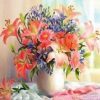 Bloom Flowers Bouquet Paint By Number