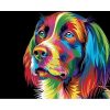 Colorful Dog Paint By Number