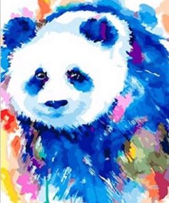 Cute Chubby Panda Animals Paint By Numbers
