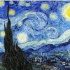 Starry Night Vincent van Gogh Abstract Paint By Numbers