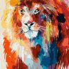 Lion DIY Paint By Numbers