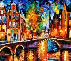 Netherlands Amsterdam Paint By Number