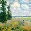 Poppy Field Claude Monet paint by numbers