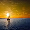 Sunset Sailing Paint By Number