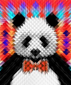 Diamond Panda Animals Paint By Numbers
