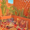 Beautiful Moroccan Living Room NEW Paint By Numbers