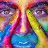 Abstract Colorful Woman NEW Paint By Numbers