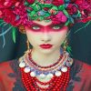 Queen Of Red Wreath Chaplet Flower Crown NEW Paint By Numbers