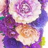 Purple Artificial Flower NEW Paint By Numbers