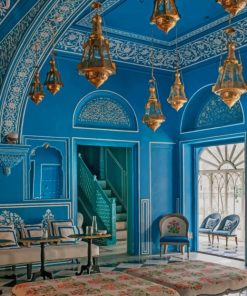 Bar Palladio Jaipur India paint by numbers