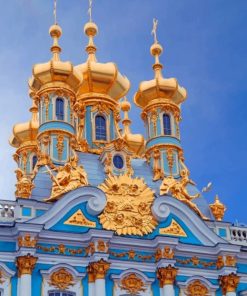 Catherine Palace Russia paint by numbers