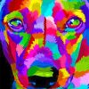 Pop Art Dog Paint by numbers