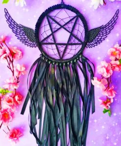 Gothic Dream Catcher Paint by numbers