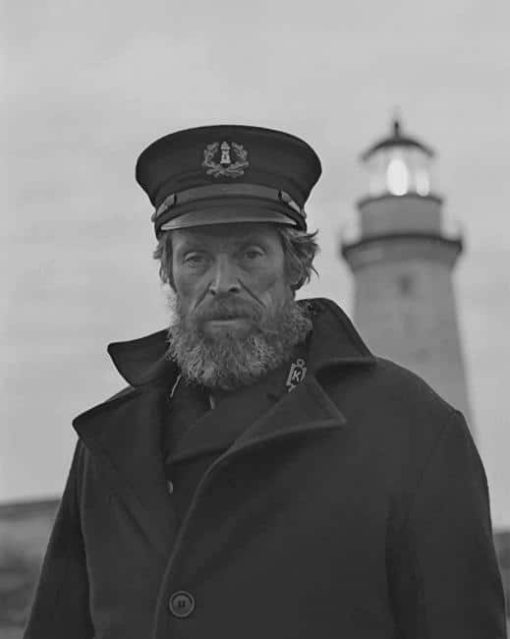 Willem Dafoe The Lighthouse Paint by numbers