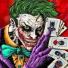 Joker Comic Paint by numbers