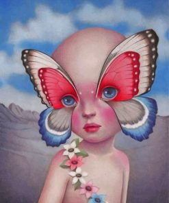 butterfly-baby-girl-paint-by-number