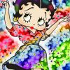 Adorable Betty Boop Paint By Numbers