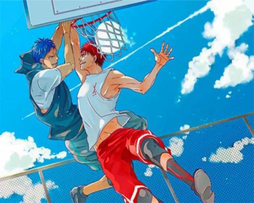 Kurokos Basket Paint by numbers