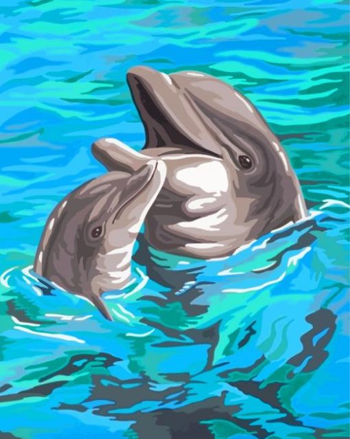 dolphins-paint-by-numbers