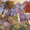 Wild Horses paint by numbers