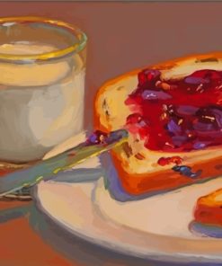 bread-and-milk-still-life-paint-by-numbers