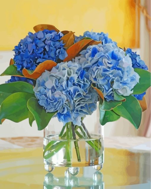 hydrangea-blur-flower-paint-by-numbers