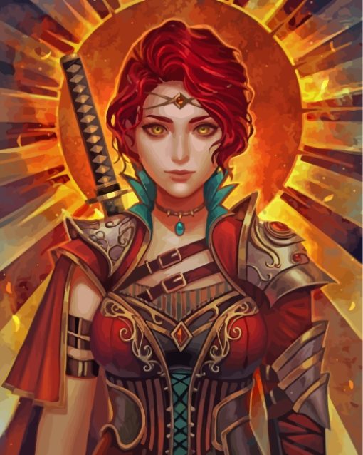 steampunk-fire-girl-paint-by-numbers