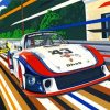 Porsche Martini Race Car Paint by numbers