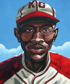 Satchel Paige Art Paint by numbers