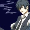 Shinya Kogami Smoking Paint by numbers