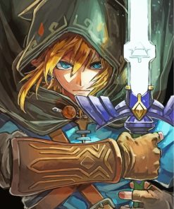 legend-of-zelda-link-art-paint-by-numbers