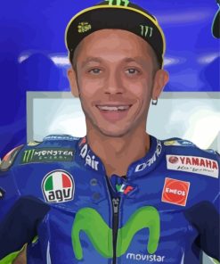 Valentino Rossi Paint by numbers