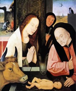 Adoration Of Child By Bosch Paint By Number