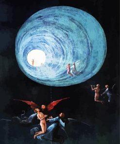 Ascent Of The Blessed By Bosch Paint By Numbe