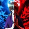 Battoussai Kenshin Himura paint by number