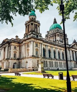 Belfast City Hall Paint by Number