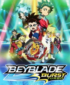 Beyblade Burst Anime Paint by Number