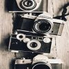 Black And White Cameras Paint By Number