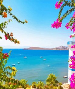 Bodrum Sea View Paint By Number