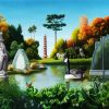 Botanical Garden Art Paint by Number