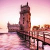 Broad Walk To Belem Tower Paint by Number