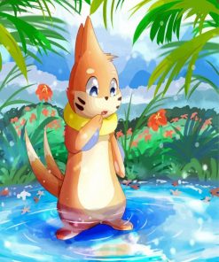 Buizel Pokémon Species Paint By Number