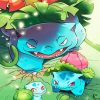 Bulbasaur Family Paint By Number