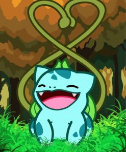 Bulbasaur Pokemon Anime Paint By Number